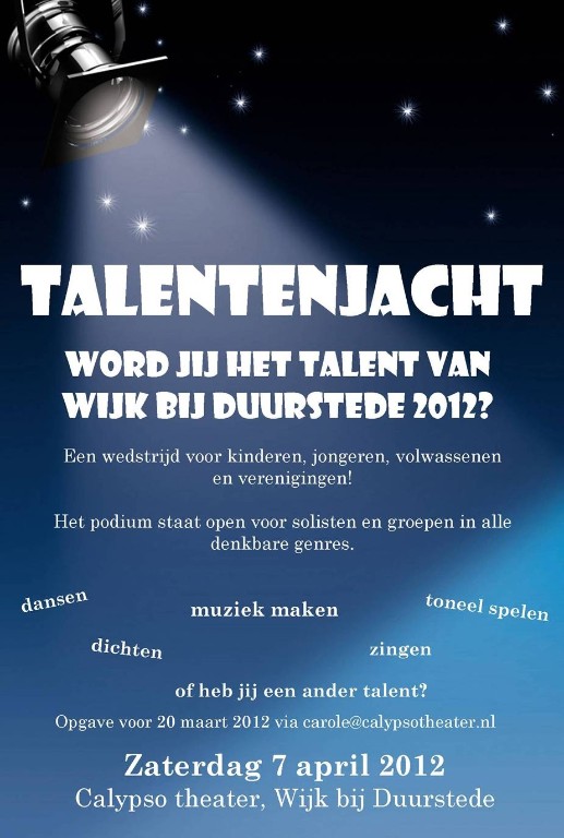 Talent van Wijk bij Duurstede 2012