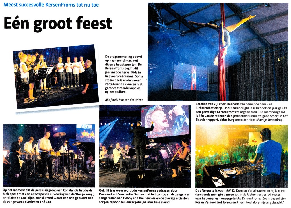 Recensie II-Kersenproms, 27 juni 2015