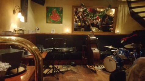 Trio Pieter de Knegt in Grand Café Public in Zwolle, 20 december 2015