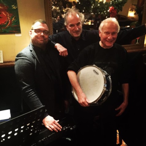 Trio Pieter de Knegt in Grand Café Public in Zwolle, 20 december 2015