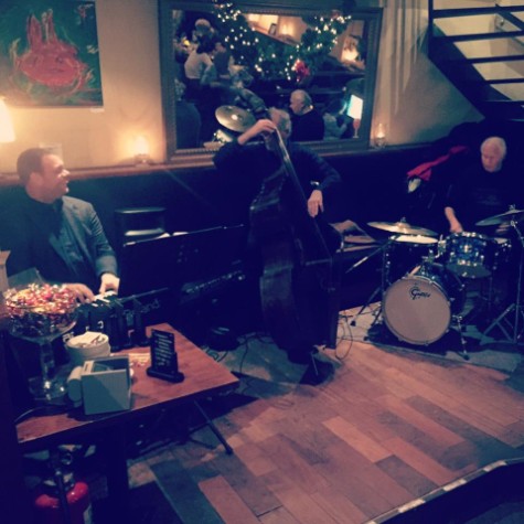 Trio Pieter de Knegt in Grand Café Public in Zwolle, 20 december 2015