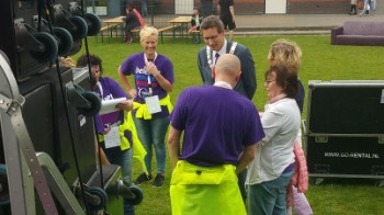 Optreden bij SamenLoop voor Hoop, 21 mei 2016