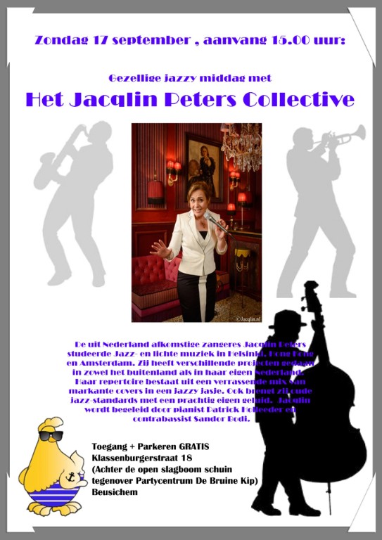 Jacqlin Peters Collective, Gasterij De Meent, 17 september 2017