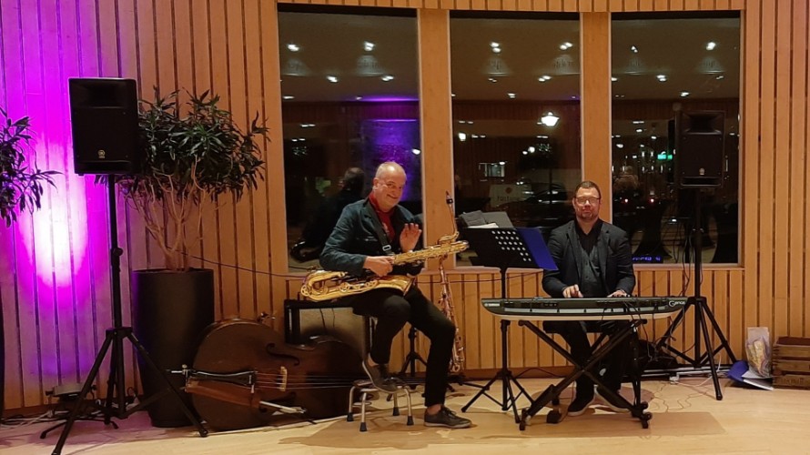Chasin' Fingers tijdens Nieuwjaarsreceptie, 6 januari 2020 Chasin' Fingers tijdens Nieuwjaarsreceptie, 6 januari 2020