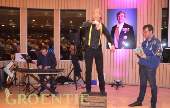 © 2020 André van Zwieten & Patrick Holleeder tijdens uitvoering Nieuwjaarsgedicht, 6 januari 2020 © 2020 André van Zwieten & Patrick Holleeder tijdens uitvoering Nieuwjaarsgedicht, 6 januari 2020